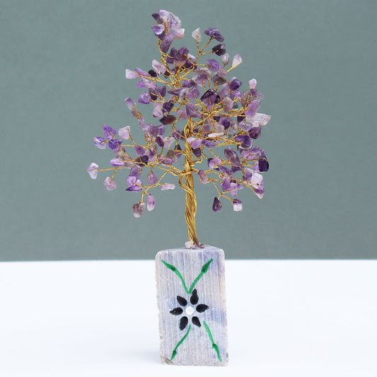 Amethyst Indian Gemstone Tree