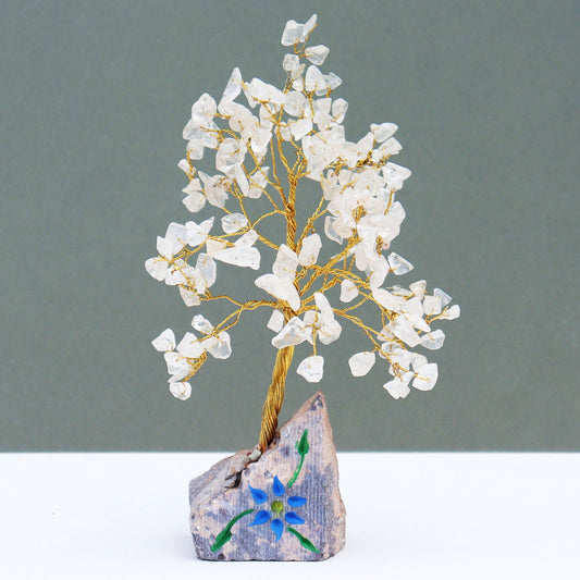 Rock Crystal Indian Gemstone Tree