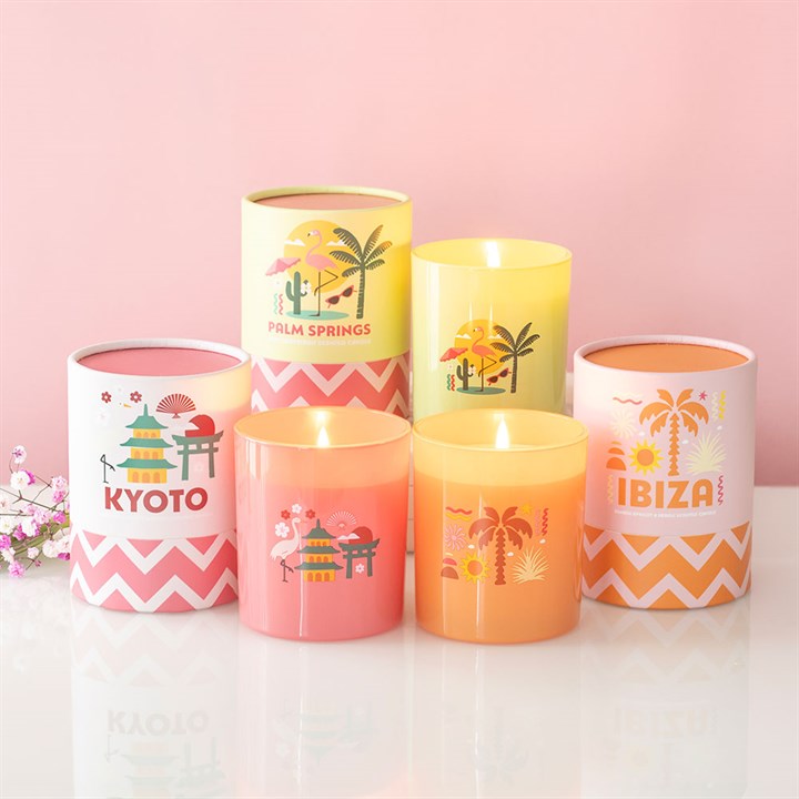 Ibiza Sunrise Apricot & Neroli Scented Candle