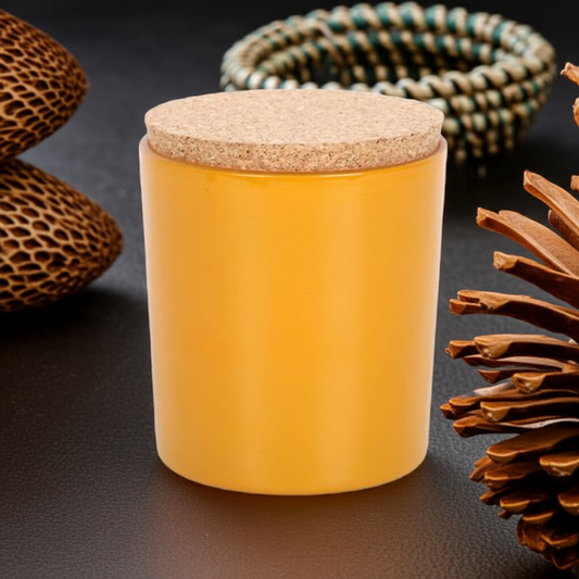 Sweet Honey Scented Candle Forest Bee Paraffin Wax 25hr Woodland Decor