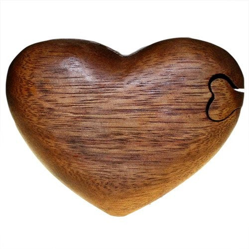 Bali Secret Trinket Storage Box - Heart