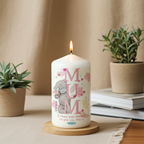 Me to You ‘MUM’ Personalised Pillar Candle | A Heartfelt Gift For Mum