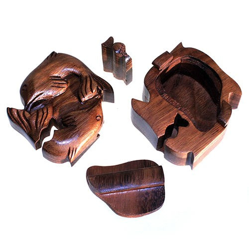 Bali Secret Trinket Storage Box - Dolphins