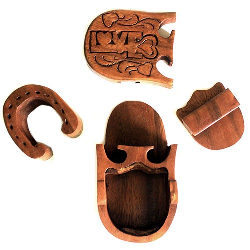 Bali Secret Trinket Storage Box - Love Lock