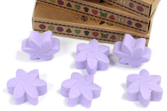 Flower Shaped Scented Box of 6 Wax Melts