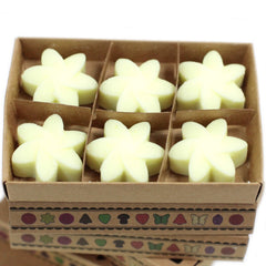 Flower Shaped Scented Box of 6 Wax Melts