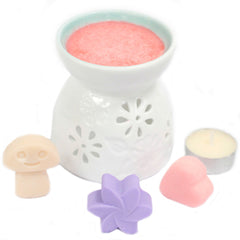Flower Shaped Scented Box of 6 Wax Melts