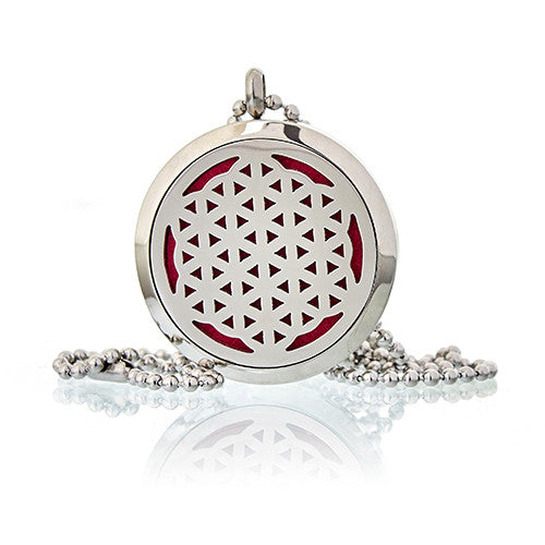 Aromatherapy Diffuser Necklace - 30mm - Artfully Curated Creations and identify whats in the image