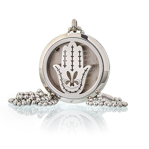 Aromatherapy Diffuser Necklace - 30mm - Artfully Curated Creations and identify whats in the image