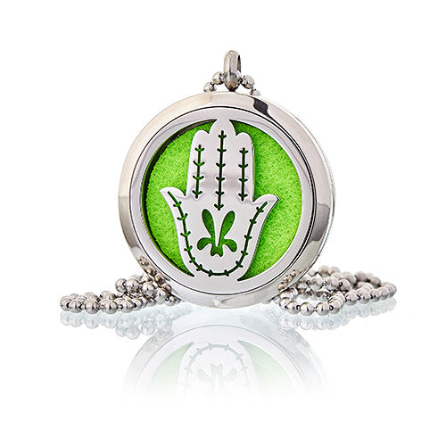 Aromatherapy Diffuser Necklace - 30mm - Artfully Curated Creations and identify whats in the image