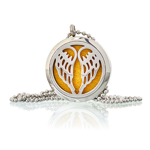 Aromatherapy Diffuser Necklace - 30mm - Artfully Curated Creations and identify whats in the image