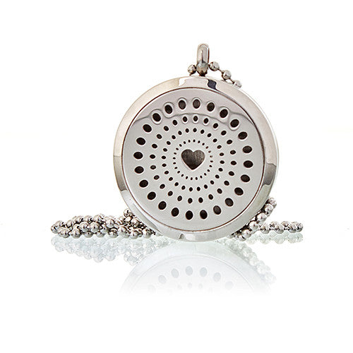 Aromatherapy Diffuser Necklace - 30mm - Artfully Curated Creations and identify whats in the image