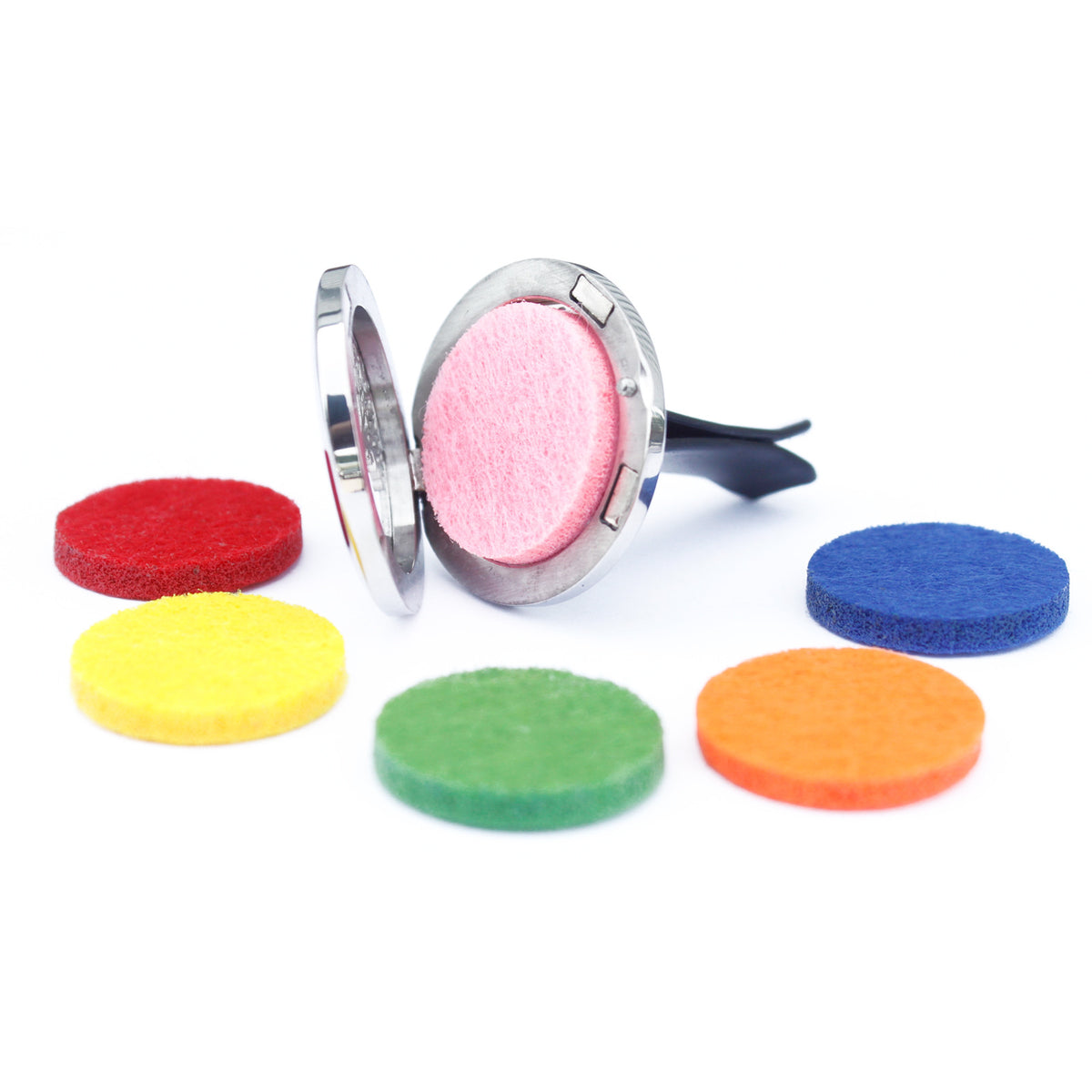 Aromatherapy Car Diffuser - 30mm - Artfully Curated Creations and identify whats in the image