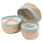 Set Of 3 Natural Jute Baskets