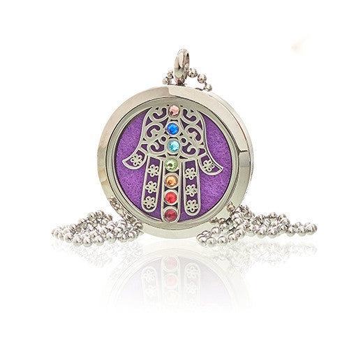 Aromatherapy Diffuser Necklace - 30mm - Artfully Curated Creations and identify whats in the image