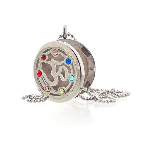 Aromatherapy Diffuser Necklace - 30mm - Artfully Curated Creations and identify whats in the image