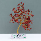Red Jasper Indian Gemstone Tree