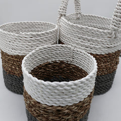 Seagrass Set Of 3 Baskets