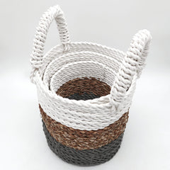 Seagrass Set Of 3 Baskets