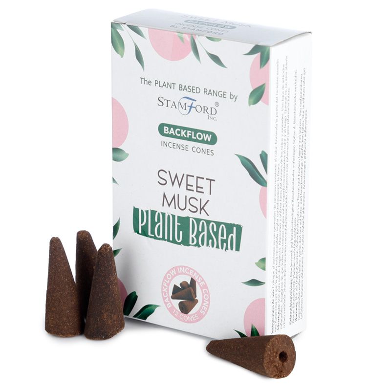 Plant Based Backflow Incense Cones - Artfully Curated Creations and identify whats in the image
