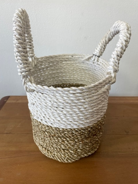 Seagrass Set Of 3 Baskets - Artfully Curated Creations and identify whats in the image