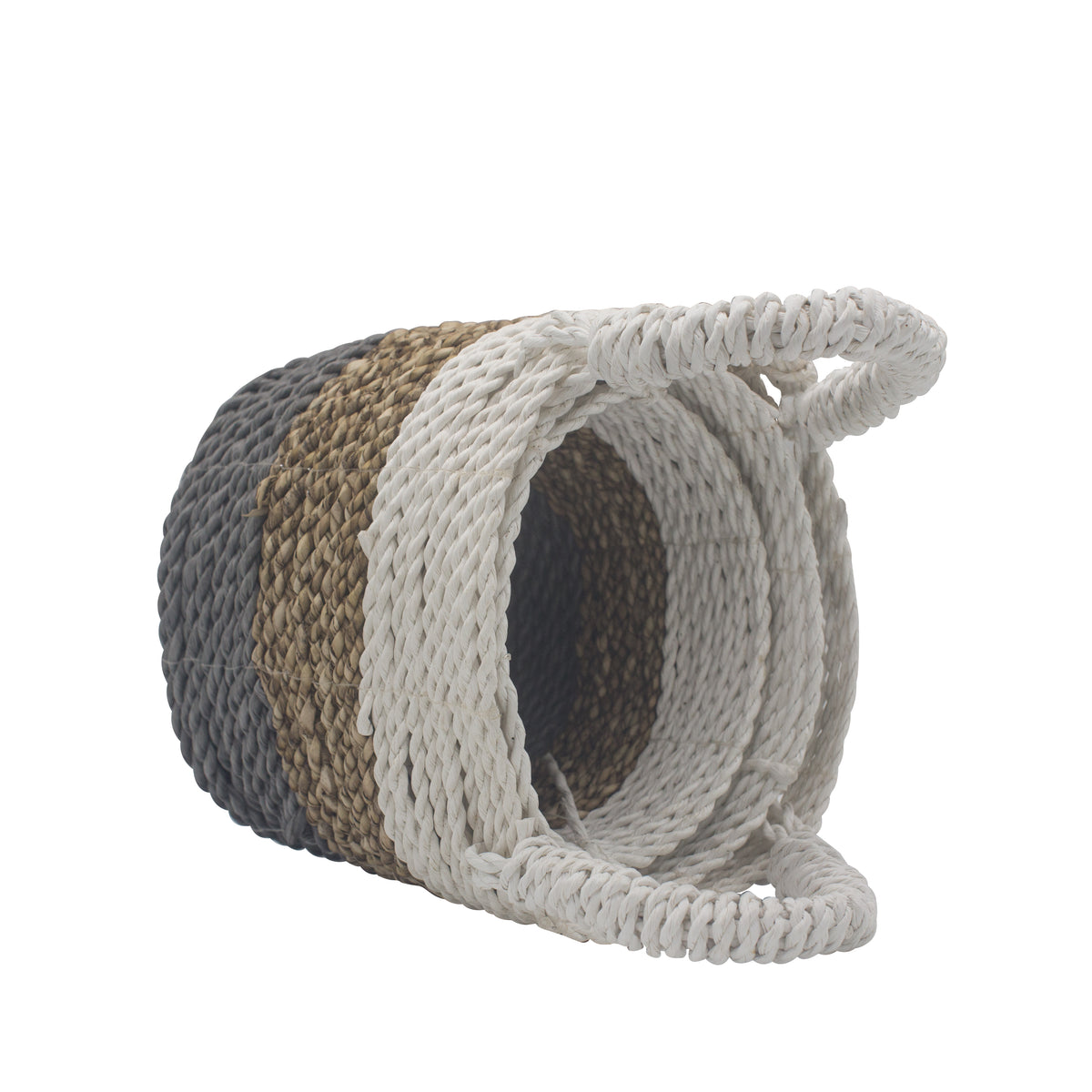 Seagrass Set Of 3 Baskets - Artfully Curated Creations and identify whats in the image