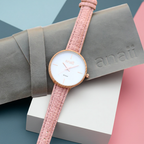 Personalised Ladies Handcrafted Watch By Anaii | Modern Font Engraving | A Personal Gift