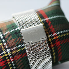 Personalised Men's Handcrafted Watch By Architect London | Modern Font Engraving | A Personal Gift