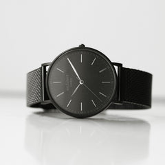 Personalised Men's Handcrafted Watch By Architect London | Modern Font Engraving | A Personal Gift