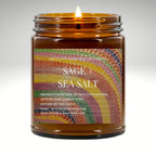 Art Candle Original Clay Artwork Scented Soy Wax in Amber Jar, Handmade Gift, Wedding Favor, Unique Home Décor Candle, Luxury Party Bag Gift