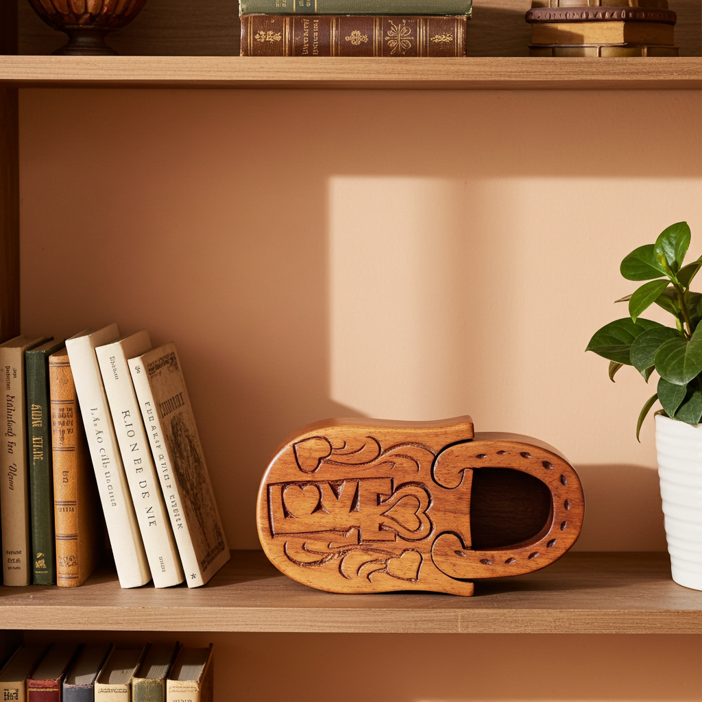 Bali Secret Trinket Storage Box - Love Lock