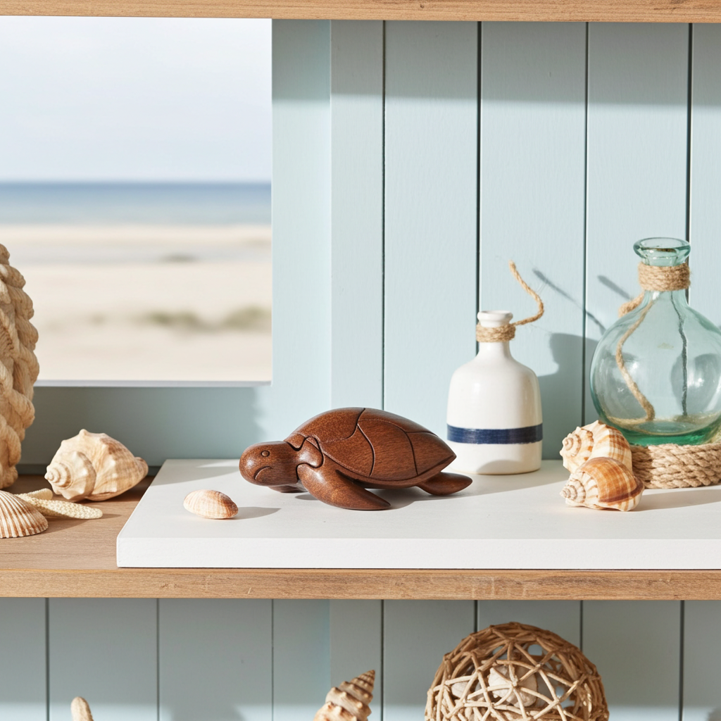 Bali Secret Trinket Storage Box - Sea Turtle