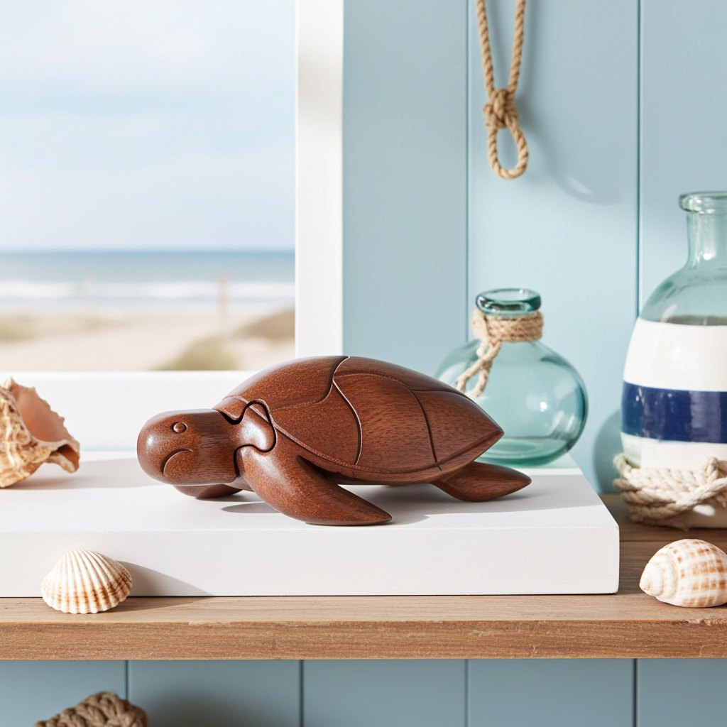 Bali Secret Trinket Storage Box - Sea Turtle