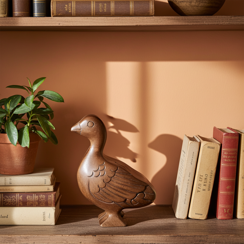 Bali Secret Trinket Storage Box - Duck