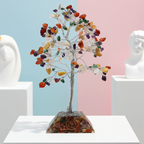Multi Gemstone Tree With Organite Base