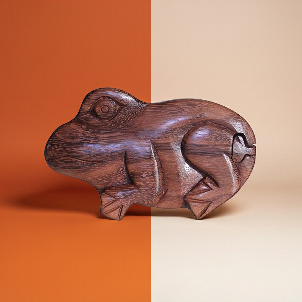 Bali Secret Trinket Storage Box - Frog