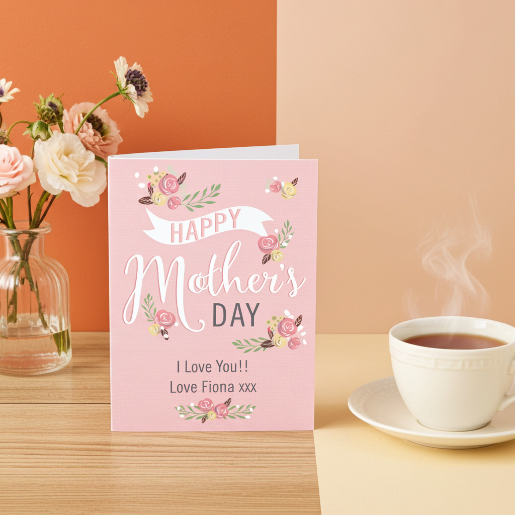 Personalised Mother’s Day Card | A Lovely Way to Celebrate Mum - Artfully Curated Creations and identify whats in the image
