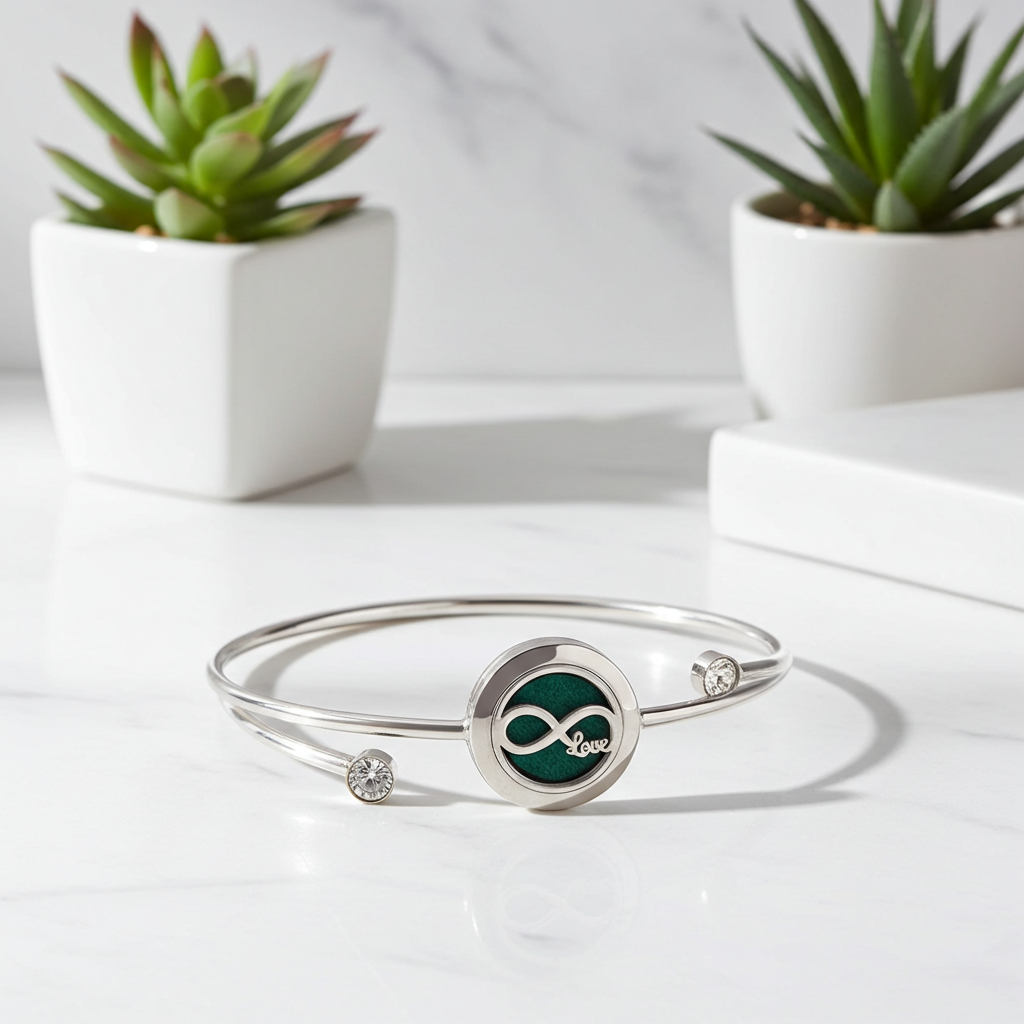 Aromatherapy Diffuser Bracelet - 20mm - Artfully Curated Creations and identify whats in the image