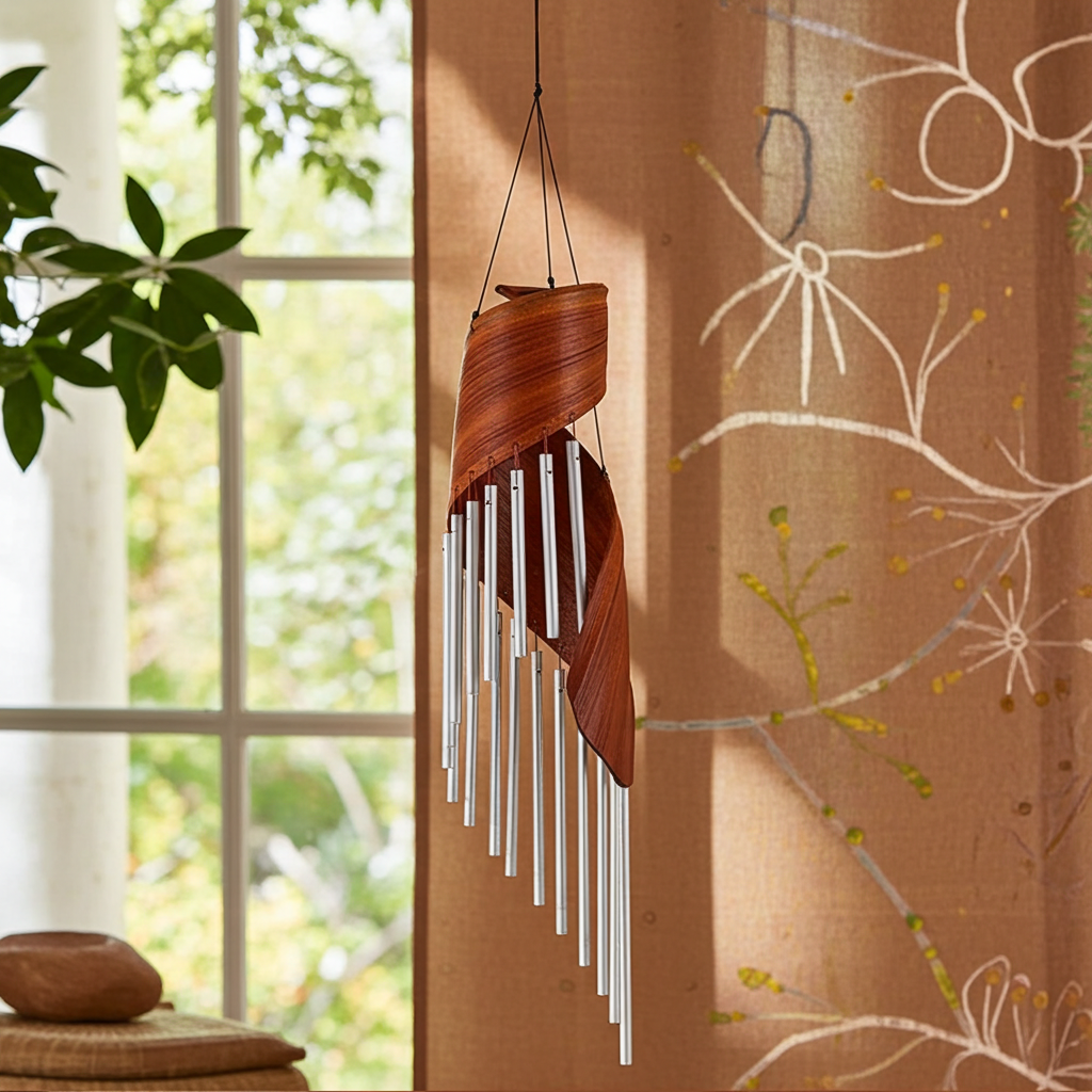Coconut Leaf Wind Chimes