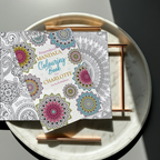 Personalised Mandala Zen Colouring Book | Relaxing Mindful Meditation Gift for Adults