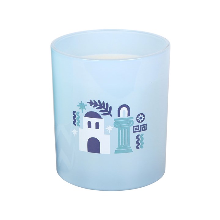Santorini Coconut & Sea Salt Scented Candle