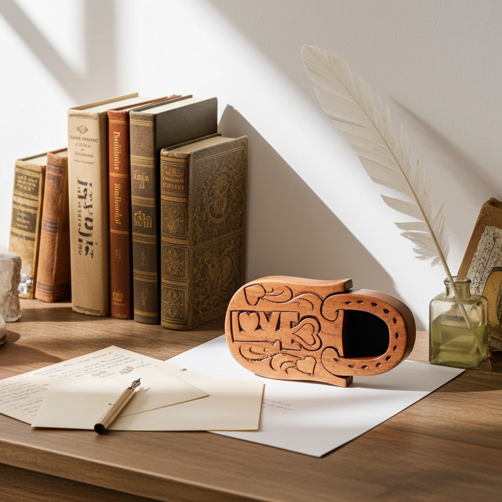 Bali Secret Trinket Storage Box - Love Lock