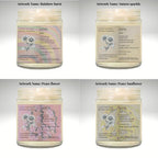 The Definition of you birth flower customisable scented artwork candle transparent jar with lid | Handmade | A personal gift