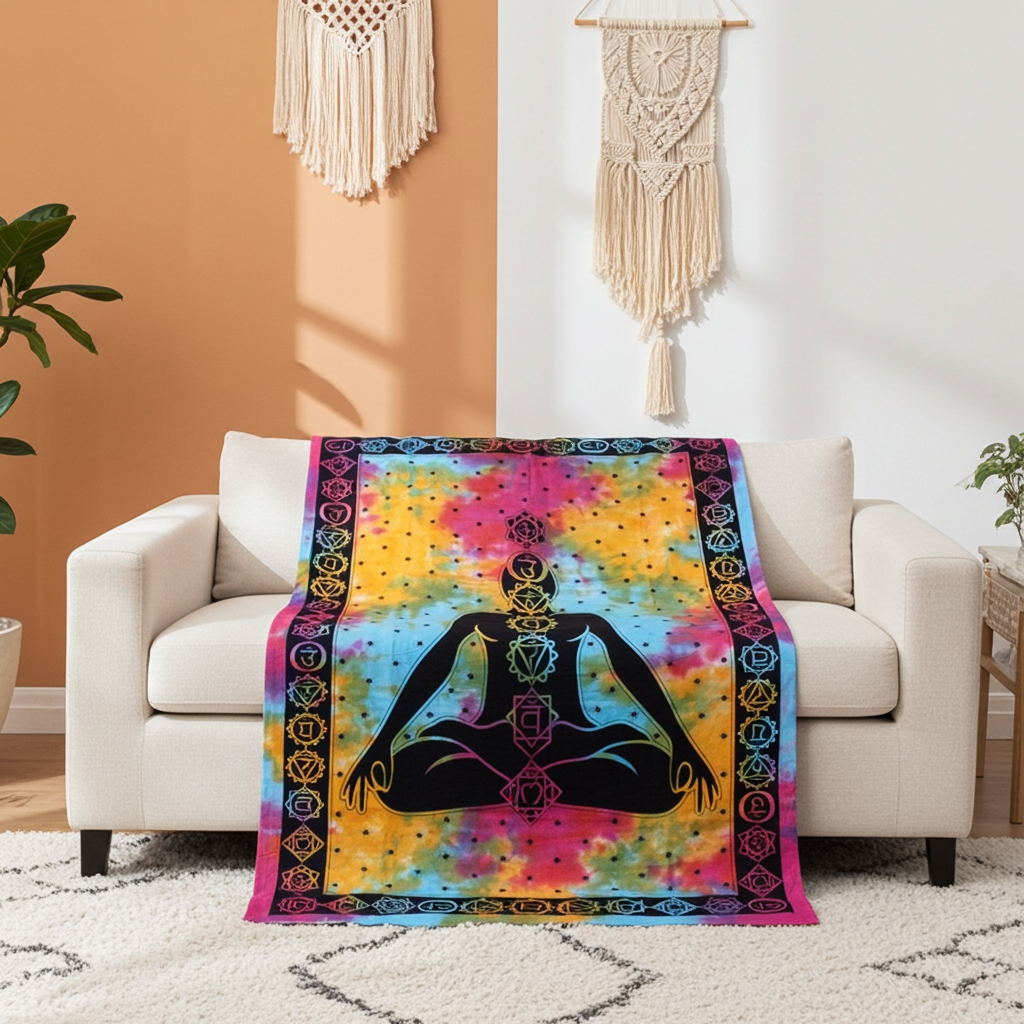 Chakra Bed Spread / Wall Art