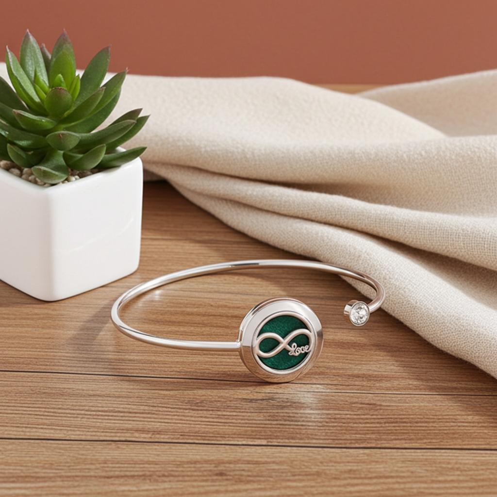 Aromatherapy Diffuser Bracelet - 20mm - Artfully Curated Creations and identify whats in the image