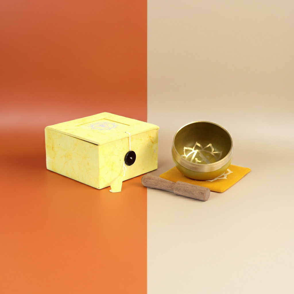 Solar Plexus Chakra Singing Bowl