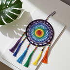 Small Pastel Rainbow Dream Catcher
