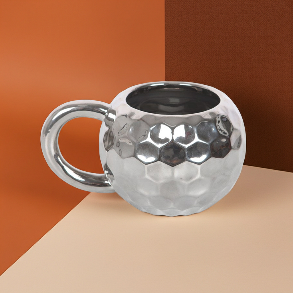 Unique Silver Disco Ball Mug