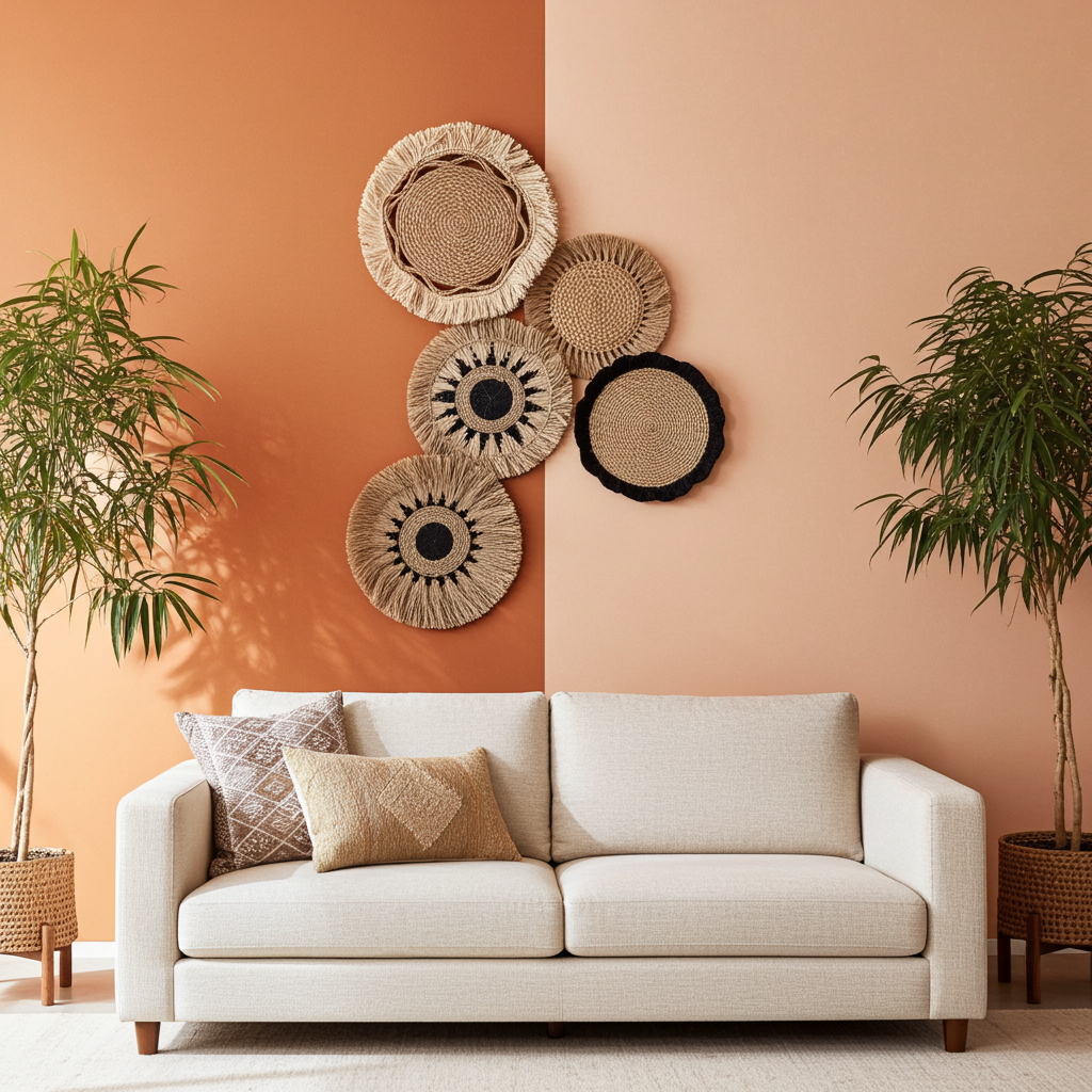 Handwoven Seagrass Natural Wall Art | Multiple Styles Available