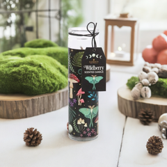 Dark Forest Wildberry Candle 70-Hour Tube Candle Mystical Long Burn Scented Candle for Meditation, Relaxation, & Atmosphere